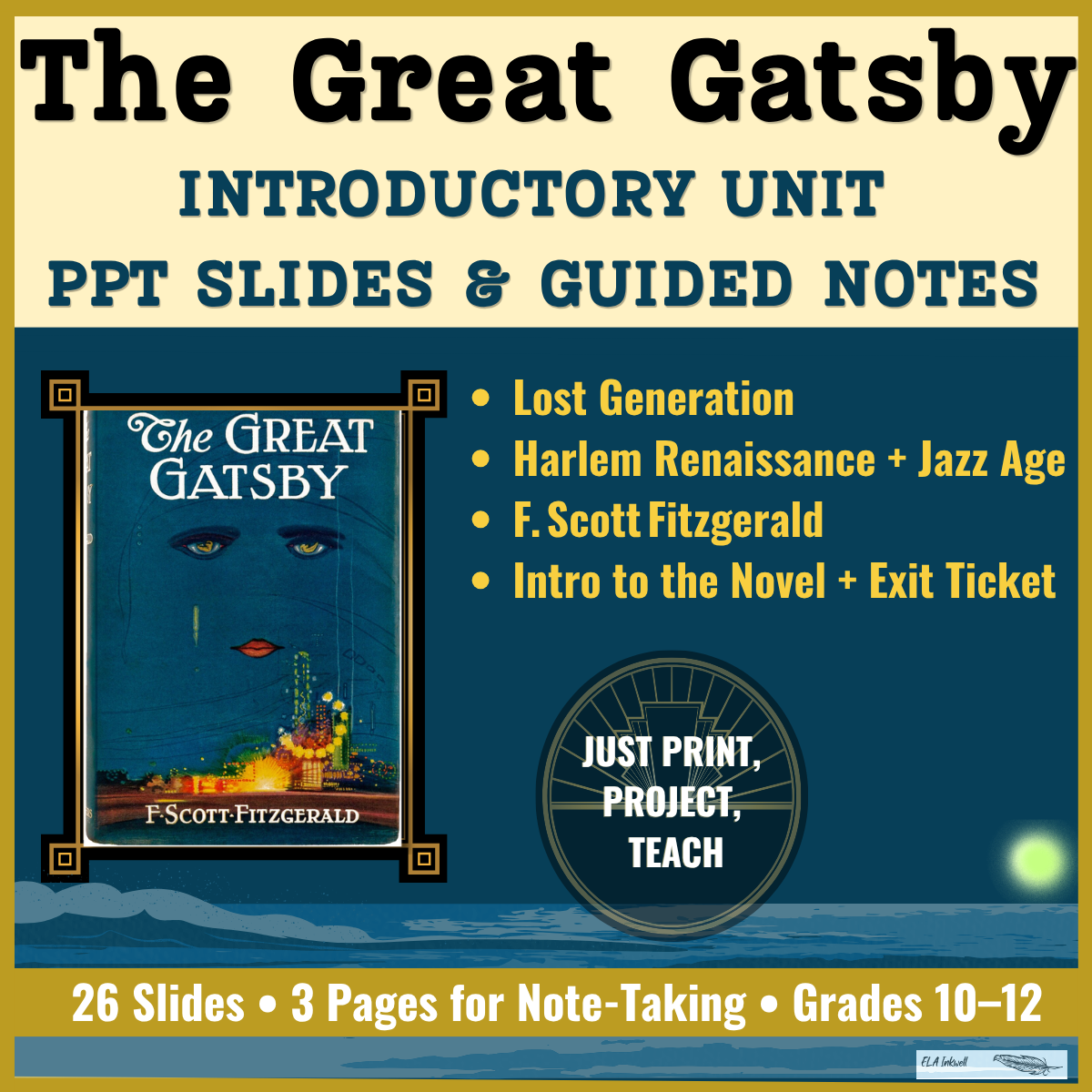 The Great Gatsby pre-reading resource